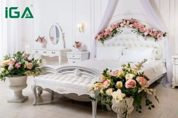 Trang trí phòng cưới lãng mạn