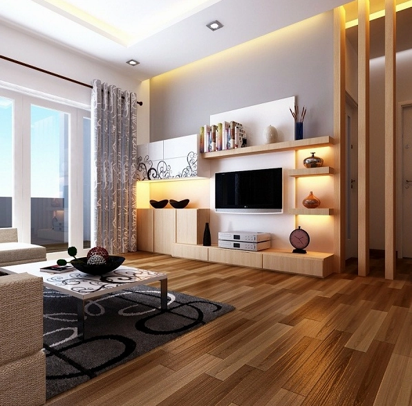 Trang trí phòng khách nhà cấp 4