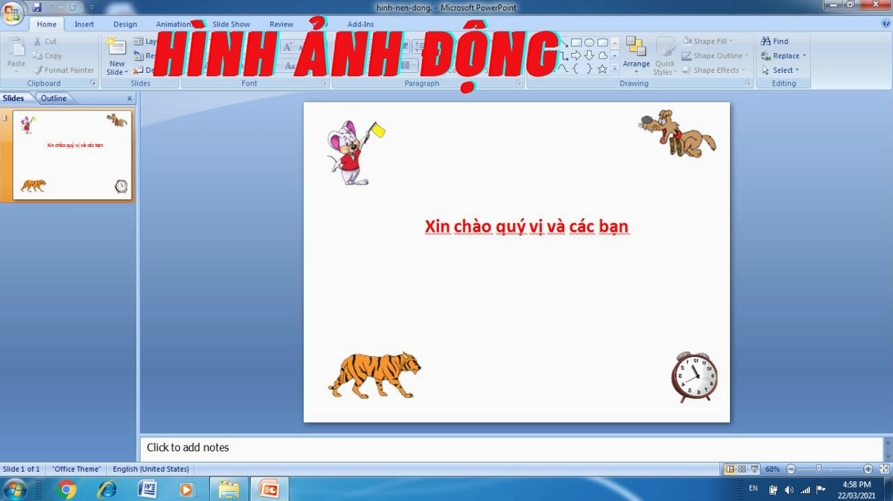 Trang trí PowerPoint hiệu quả