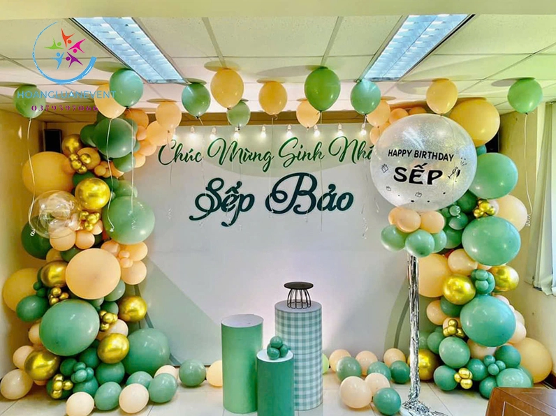 Trang trí sinh nhật theo chủ đề