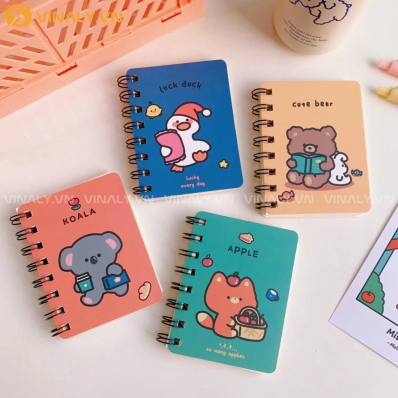 Trang trí sổ tay theo phong cách dễ thương