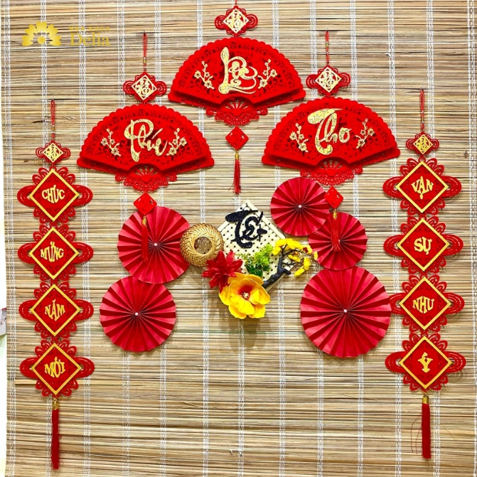 Trang trí Tết 2025 lung linh