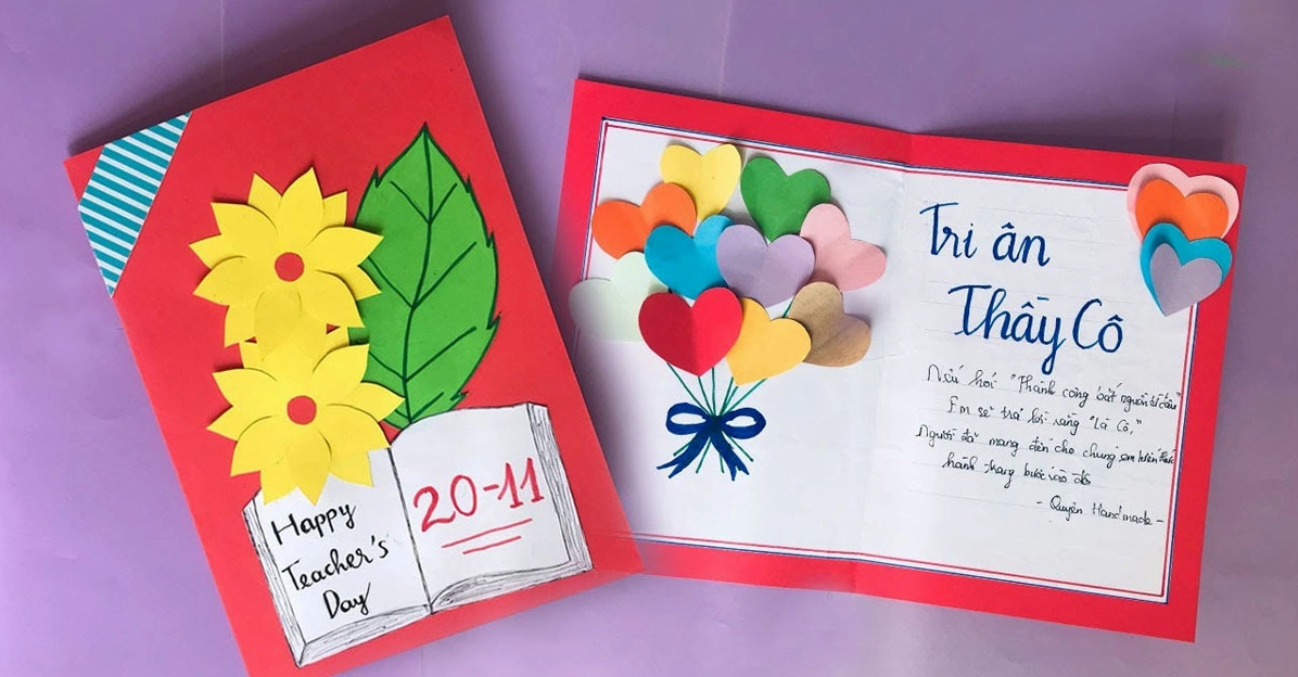 Trang trí thiệp kỷ niệm