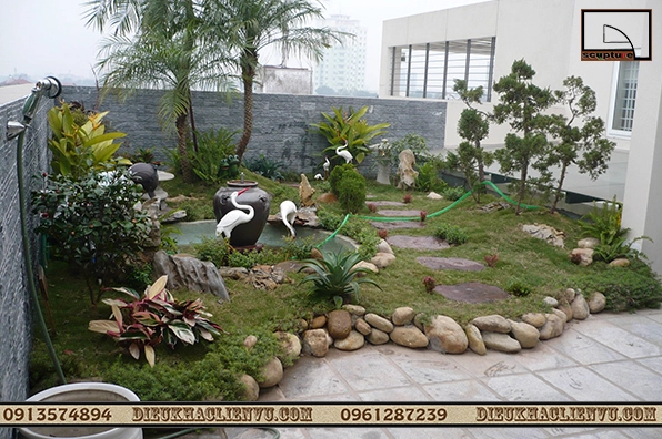 Trang trí tiểu cảnh cầu thang