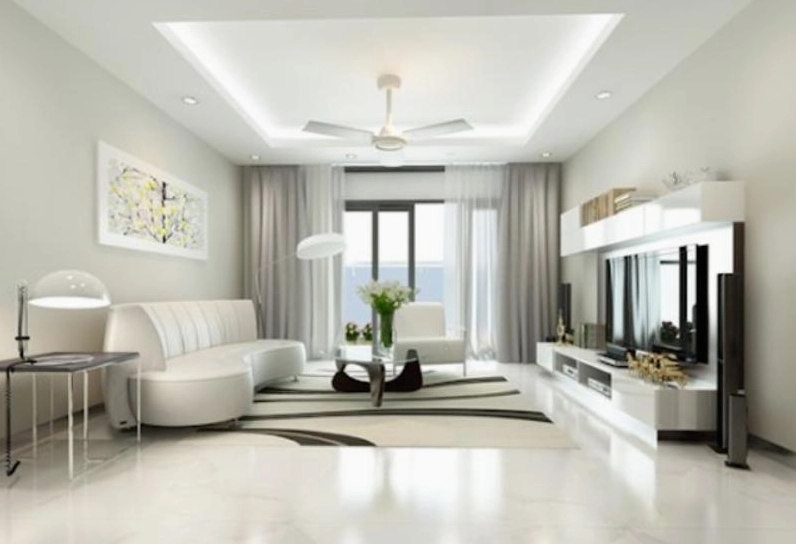 Trang trí trần nhà đẹp và đơn giản