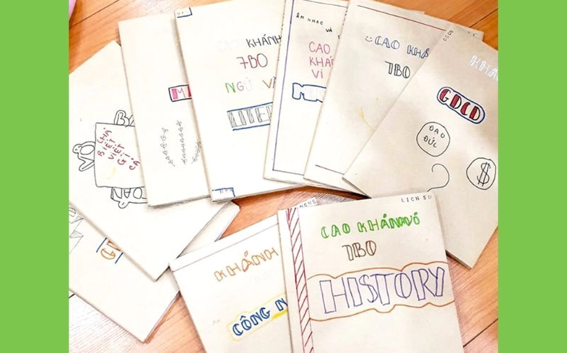 Trang trí vở theo phong cách bullet journal