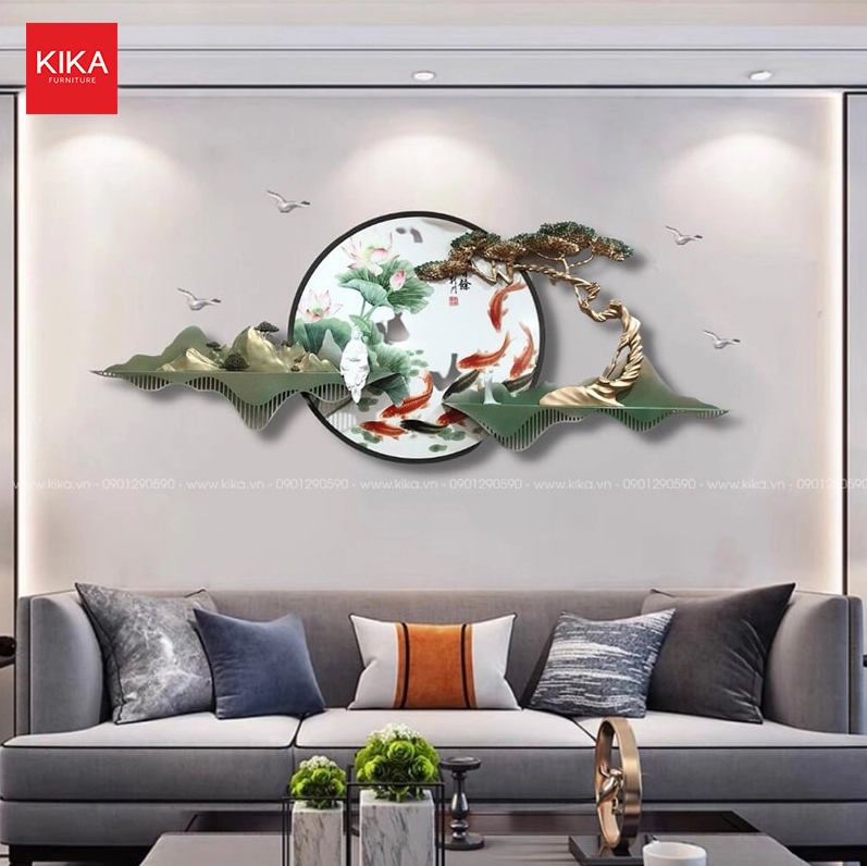 Tranh decor 3D hiện đại