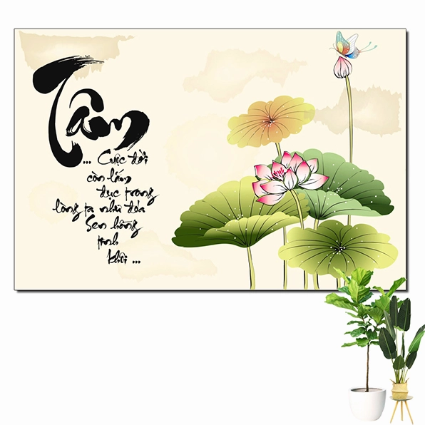 Tranh treo tường thư pháp