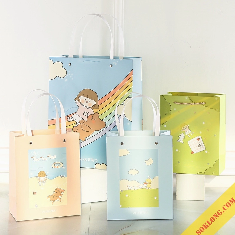 Túi giấy kraft đựng quà tặng