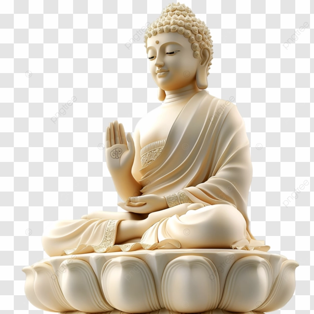 Tượng Phật trắng