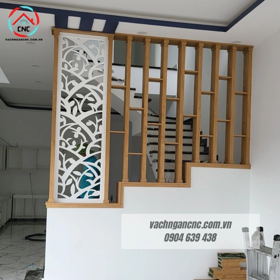 Vách ngăn cầu thang CNC