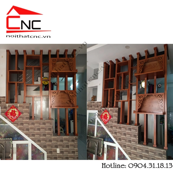 Vách ngăn cầu thang CNC