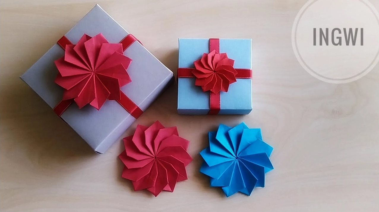 Video hướng dẫn trang trí hộp quà đẹp