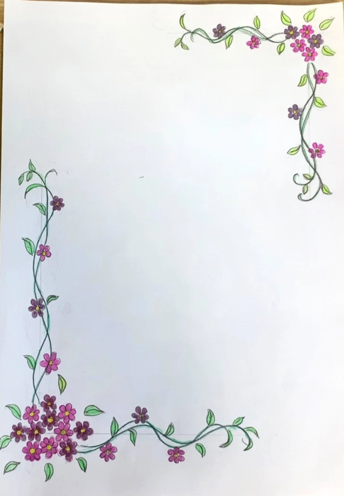 Viền báo tường dây leo