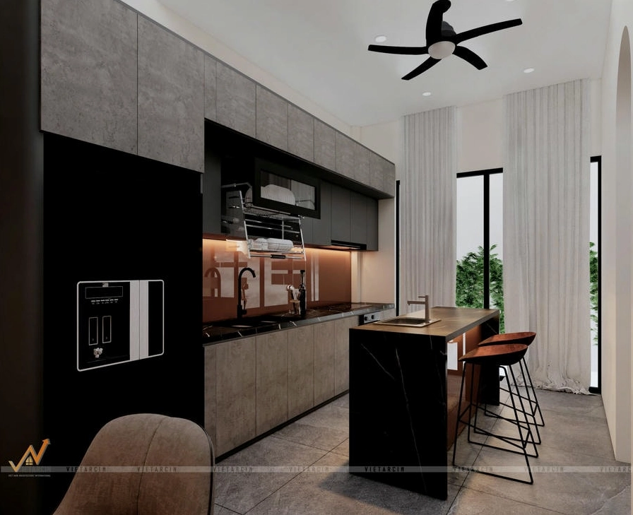 Xu hướng trang trí nhà bếp với đảo bếp