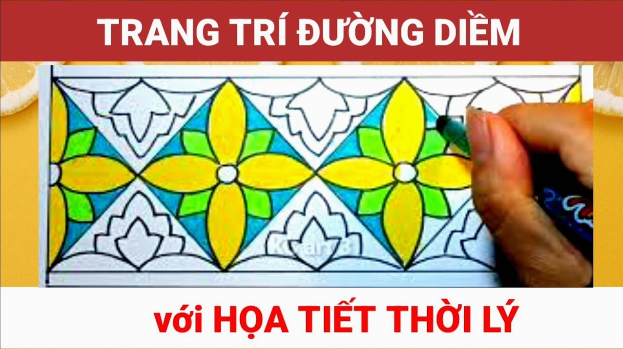 Ý tưởng trang trí đường diềm